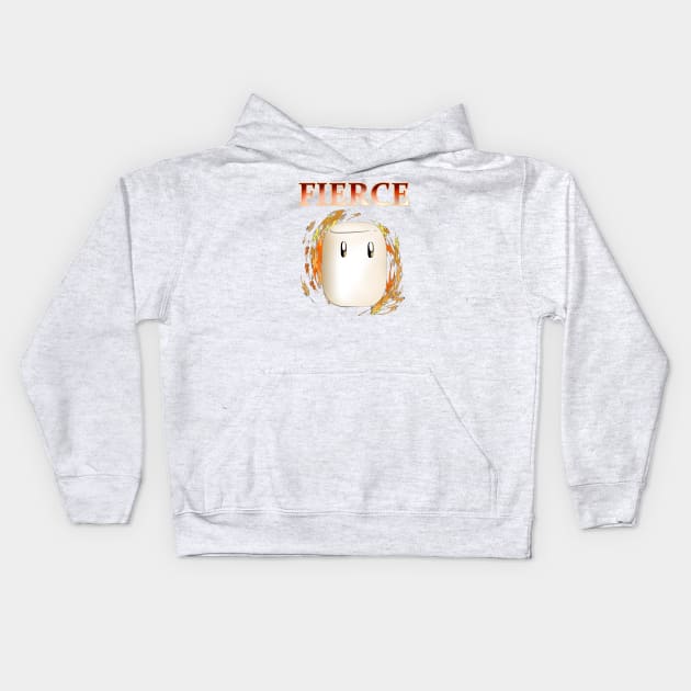 Fierce Mellow Kids Hoodie by Jace and Marshi